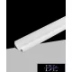 UNIVERSO Corner Line profile with opal cover for 10 mm LED strip White 2000x36x60 mm