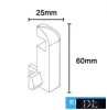 UNIVERSO Al-34 Skirting profile outer corner