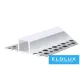 ELDLUX Aluminium profile + cover plate 2000x55x13mm