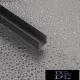 ELDLUX Aluminum profile (15*15mm aluminum profile 2m. cover plate 2m. 2 pcs end caps. 4 pcs fasteners)