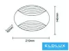 UNIVERSO Wall lamp 6w 480lm CCT IP20 210x140x60mm white