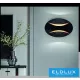 UNIVERSO Wall lamp 6w 480lm CCT IP20 210x140x60mm black