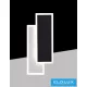 UNIVERSO Wall lamp LED 15w 120lm CCT.kap IP20 150x350mm white/black