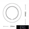 UNIVERSO wall lamp LED 15w 1200lm CCT IP20 ∅230x40mm white