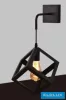 UNIVERSO Wall lamp 1xE27 max.60w 170x170mm IP20 Black 5 years