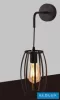 UNIVERSO Wall lamp 1xE27 max.60w 140x235mm IP20 Black 5 years
