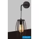 UNIVERSO Wall lamp 1xE27 max.60w 140x235mm IP20 Black 5 years