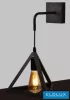 UNIVERSO Wall lamp 1xE27 max.60w 250x250mm IP20 Black 5 years