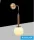UNIVERSO Wall lamp 1xG9 max.10w D150x850mm IP20 Old gold 5 years
