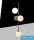 UNIVERSO Wall lamp 3xG9 max.10w 200x200x700mm IP20 Old gold 5 years