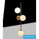 UNIVERSO Wall lamp 3xG9 max.10w 200x200x700mm IP20 Old gold 5 years