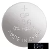 GP alkaline button cell LR43 (186F) 10 pcs/blister pack