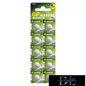 GP alkaline button cell LR54 (189F) 10 pcs/blister pack