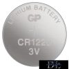 GP lithium button cell CR1220 5 pcs/blister pack