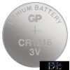 GP lithium button cell CR1216 5 pcs/blister pack