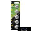GP lithium button cell CR2450 5 pcs/blister pack
