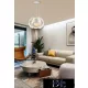 UNIVERSO Pendant light 78w 6240lm 3000K D440x1200mm white