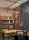 UNIVERSO Hemp rope chandelier 6xE27 max. 240V ∅800×600mm black