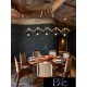 UNIVERSO Hemp rope chandelier 5xE27 IP20 1350x1100mm black