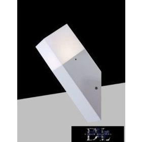   UNIVERSO Outdoor wall lamp 1xE27 max.12w IP44 white 78x78x250mm 5 years