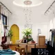 UNIVERSO Chandelier 7w + G9x3.5w 4000lm 6500k 300×800mm IP20 gold