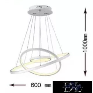 UNIVERSO Pendant LED 48w 4320lm 4000k IP20 ∅600mm silver