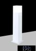 UNIVERSO Outdoor garden lamp 1xE27 max.60w IP44 white 78x78x440mm 5 years