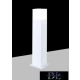 UNIVERSO Outdoor garden lamp 1xE27 max.60w IP44 white 78x78x440mm 5 years