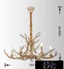 UNIVERSO Chandelier 6 arms 6xE14 Max.40W D76x100cm brown