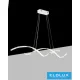 UNIVERSO Pendant light 38w 2240lm CCT.kap IP20 1060x150mm Chrome