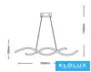 UNIVERSO Pendant light 38w 2240lm CCT.kap IP20 1060x150mm Chrome
