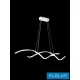 UNIVERSO Pendant light 28w 2240lm CCT.kap IP20 1060x150mm White