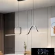 UNIVERSO Pendant light 46w 3680lm 4000k IP20 1070x1100mm Black