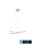 UNIVERSO Pendant LED 38w 3040lm CCT switch IP20 ∅600mm white