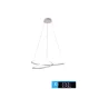 UNIVERSO Pendant LED 38w 3040lm CCT switch IP20 ∅600mm white