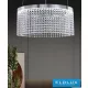 UNIVERSO Crystal glass chandelier 35w 2800lm 8000k 220° IP20 Chrome D500x1200mm