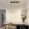 UNIVERSO Suspension LED 25w 2000lm 3000k IP20 1200×200×1000mm black
