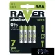 RAVER alkaline battery LR03 (AAA) 4 pcs/blister pack
