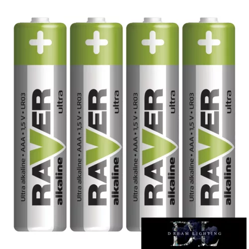 RAVER alkaline battery LR03 (AAA) 4 pcs/blister pack