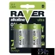 RAVER alkaline battery LR20 (D) 2 pcs/blister pack