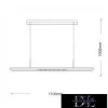 UNIVERSO Pendant LED 70W 5600lm CCT 1100x95mm IP20 white