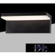 UNIVERSO Outdoor wall lamp 10w 1000lm 4000k IP54 black 210x90x82mm 3 years