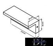 UNIVERSO Outdoor wall lamp 10w 1000lm 4000k IP54 black 210x90x82mm 3 years