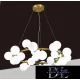 UNIVERSO Pendant light 25xG9 max.10w D800x240x1200mm IP20 Old gold