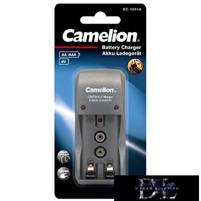CAMELION universal battery charger (1-2 AA/AAA or 1 9V)