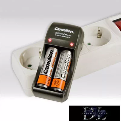 CAMELION universal battery charger (1-2 AA/AAA or 1 9V)