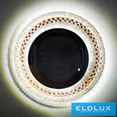 ELDLUX ANUBIS süllyesztett lámpatest LED 3W CW + GU10 króm