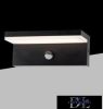UNIVERSO Outdoor wall lamp with motion sensor 10w 1000lm 4000k IP54 black 210x90x82mm 3 years