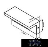 UNIVERSO Outdoor wall lamp with motion sensor 10w 1000lm 4000k IP54 black 210x90x82mm 3 years