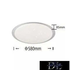 UNIVERSO ceiling lamp 48w 3840lm CCT ∅580×85mm white
